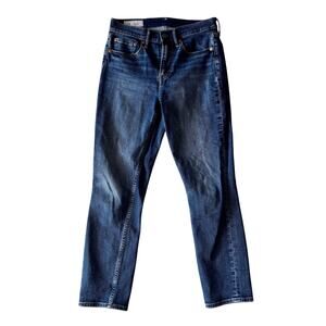 Gap Vintage Slim Mid Rise Women's Jeans 26 / 2 Tapered Leg Medium Wash Washwell
